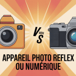 illustration appareil photo reflex ou numérique