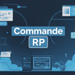 Image moderne de commande r rp avec terminaux