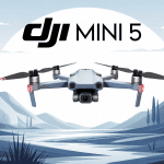 illustration drone dji mini 5 ultra-compact innovation