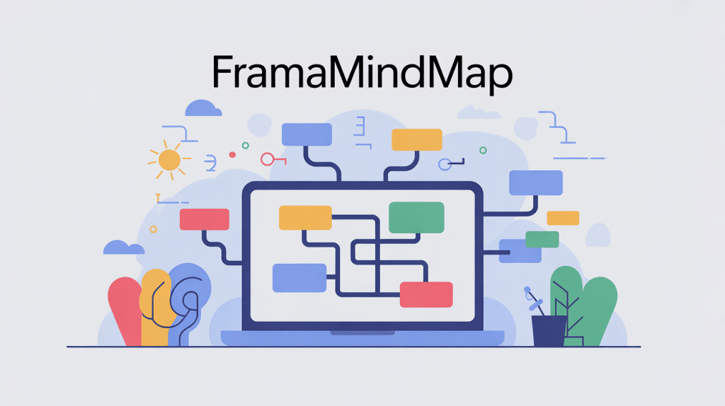 illustration framamindmap création carte mentale
