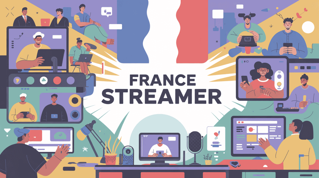 écosystème france streamer illustration