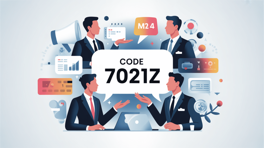 visuel vectoriel code 7021z communication