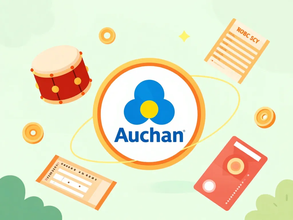 Éléments clés jeu Auchan types concours