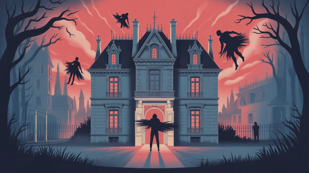 Oblivion maison hantée manoir gothique France