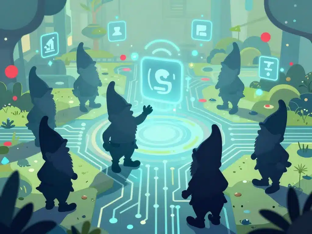 scene nain de jardin google dans univers geek