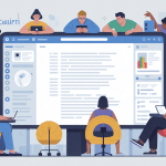 illustration collaboration en ligne pad colibri