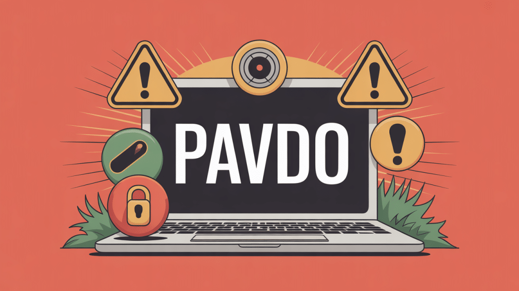 Illustration pavdo dangers sécurité web