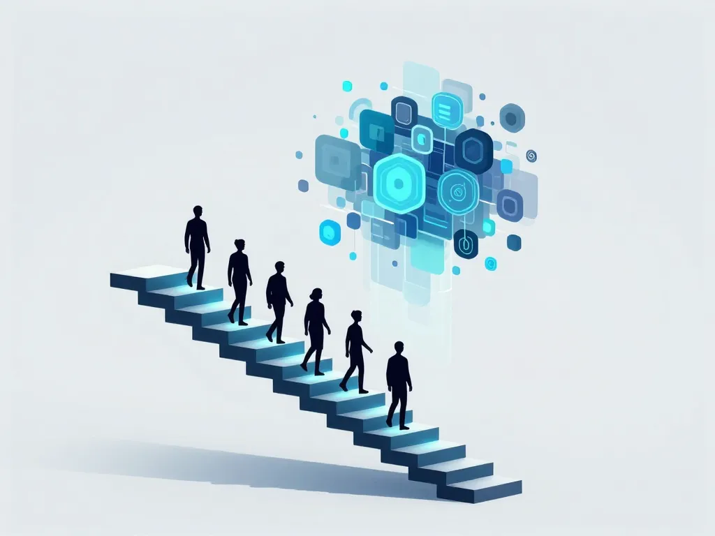 illustration pifdi étapes progressives méthode structurée