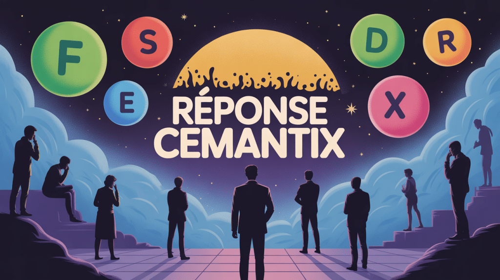 illustration reponse cemantix jeu mot mystère