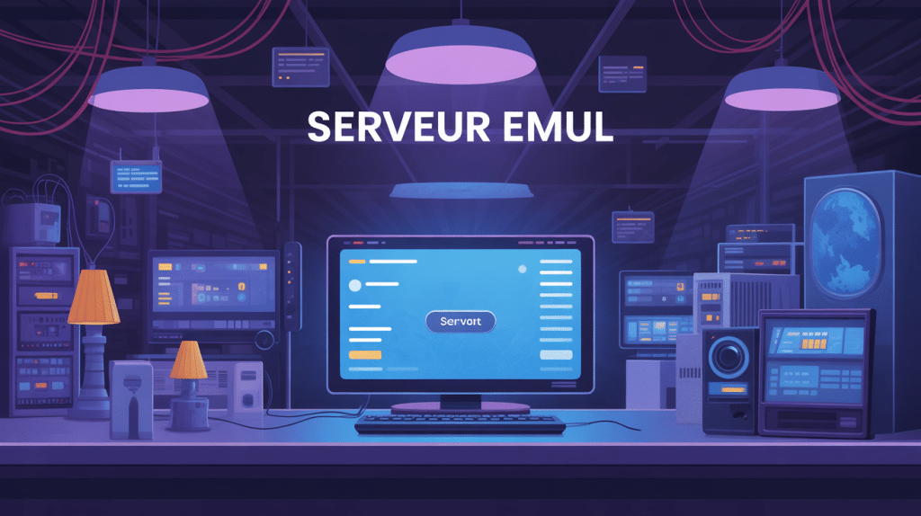 serveur emul illustré high-tech et communauté de joueurs