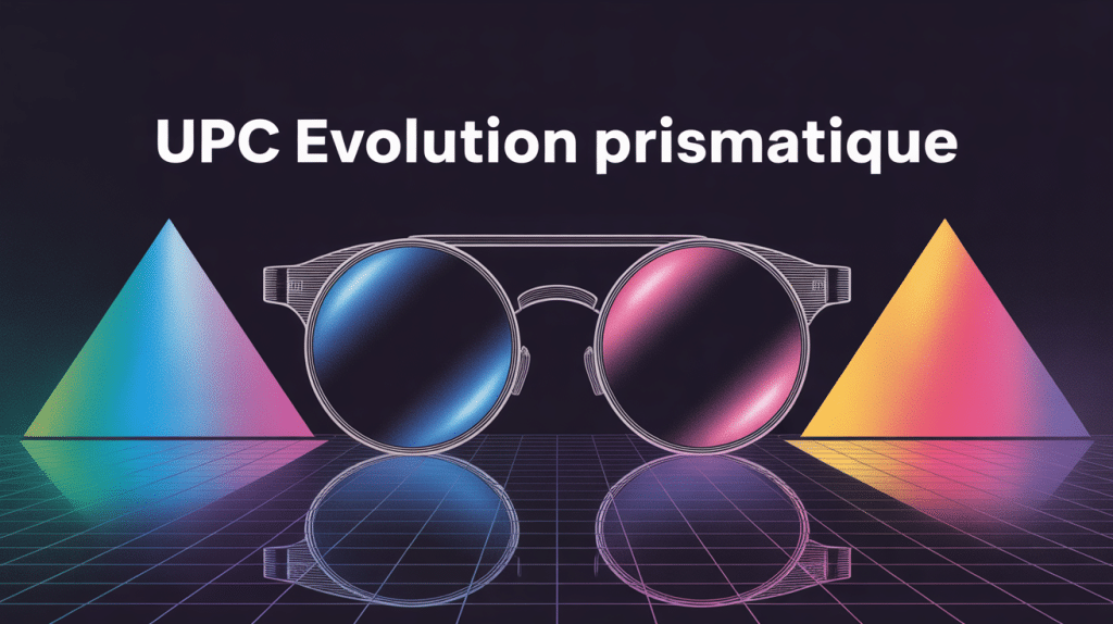 illustration UPC Evolution Prismatique verres ophtalmiques