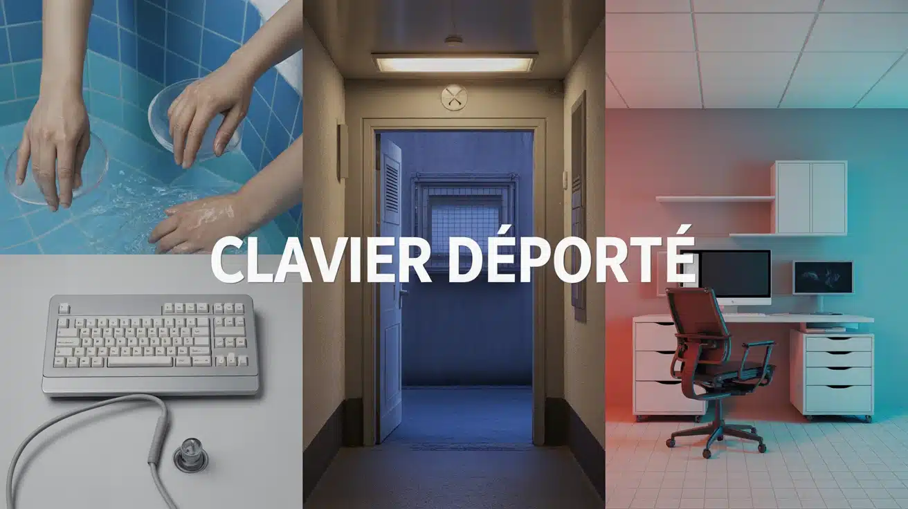 clavier déporté médical sécurité ergonomie