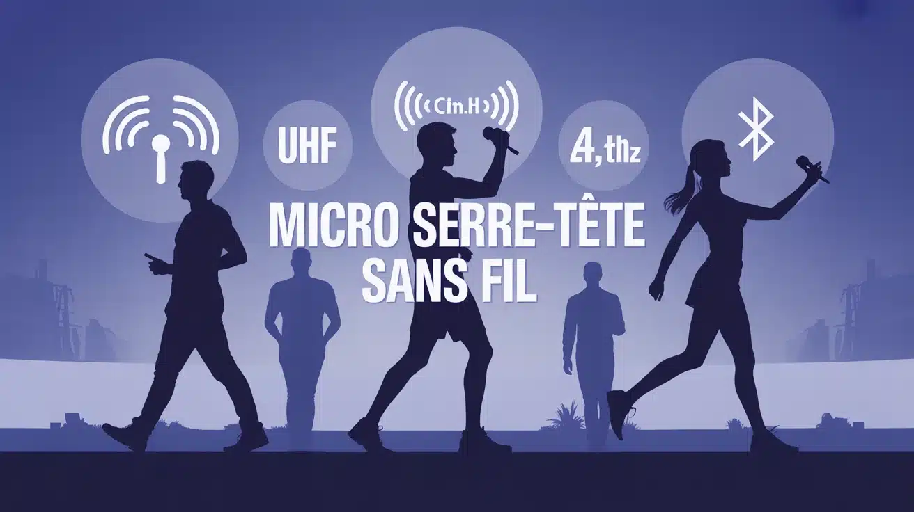 micro serre tete sans fil orateur coach artiste