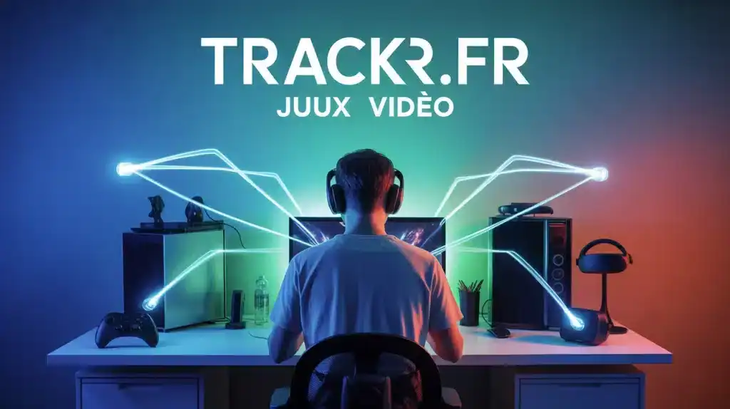 Trackr.fr jeux vidéo illustration sécurité gaming