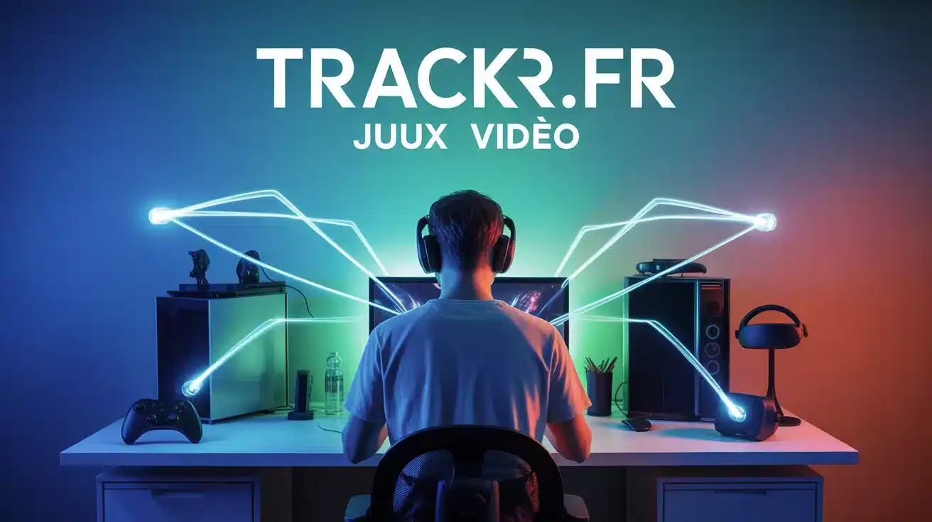 Trackr.fr jeux vidéo illustration sécurité gaming