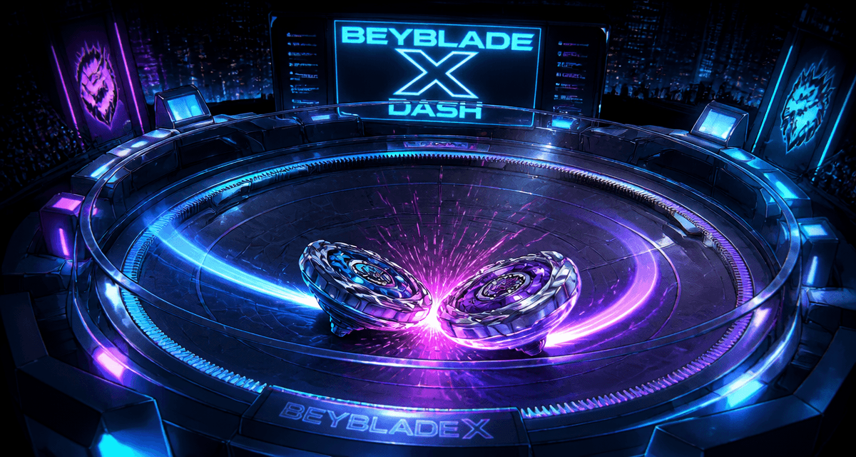 beyblade and toupies combat arène x dash
