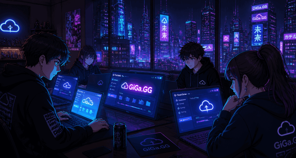 giga gg cloud interface gaming
