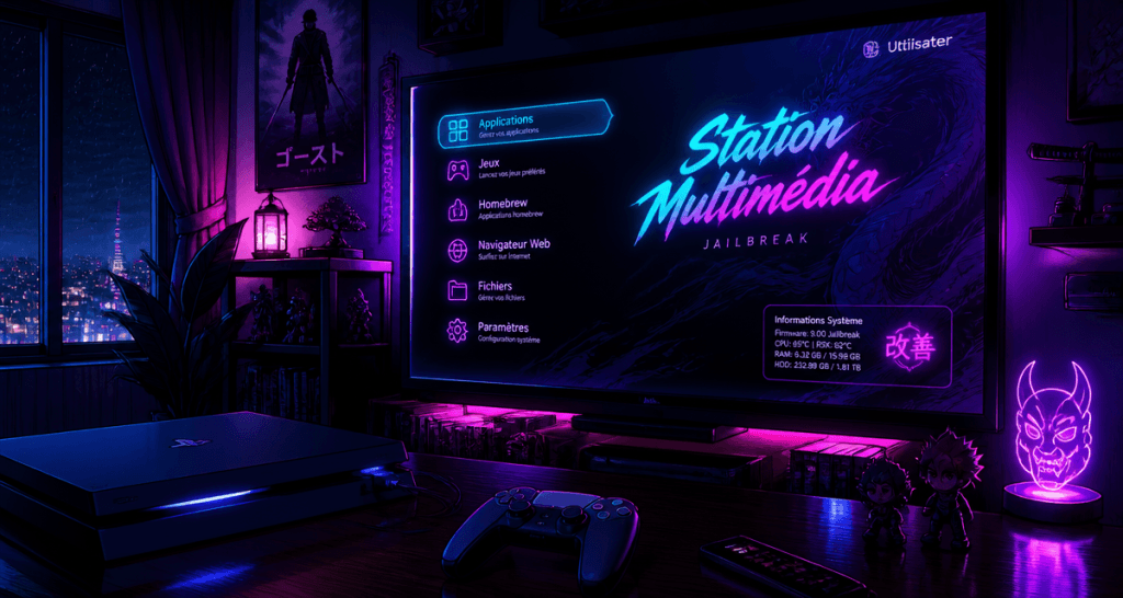 jailbreak playstation menu gaming