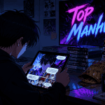 lecteur topmanhwa tablette chambre sombre