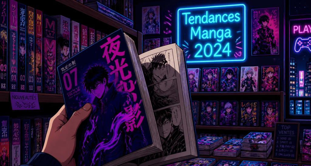 manga 2024 librairie gaming nocturne