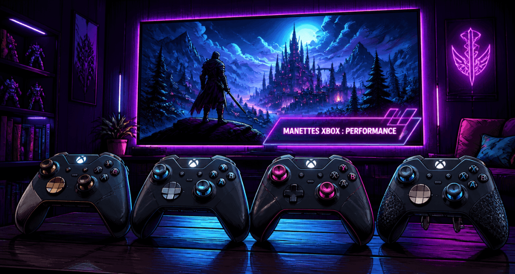 meilleure manette xbox sur table gaming
