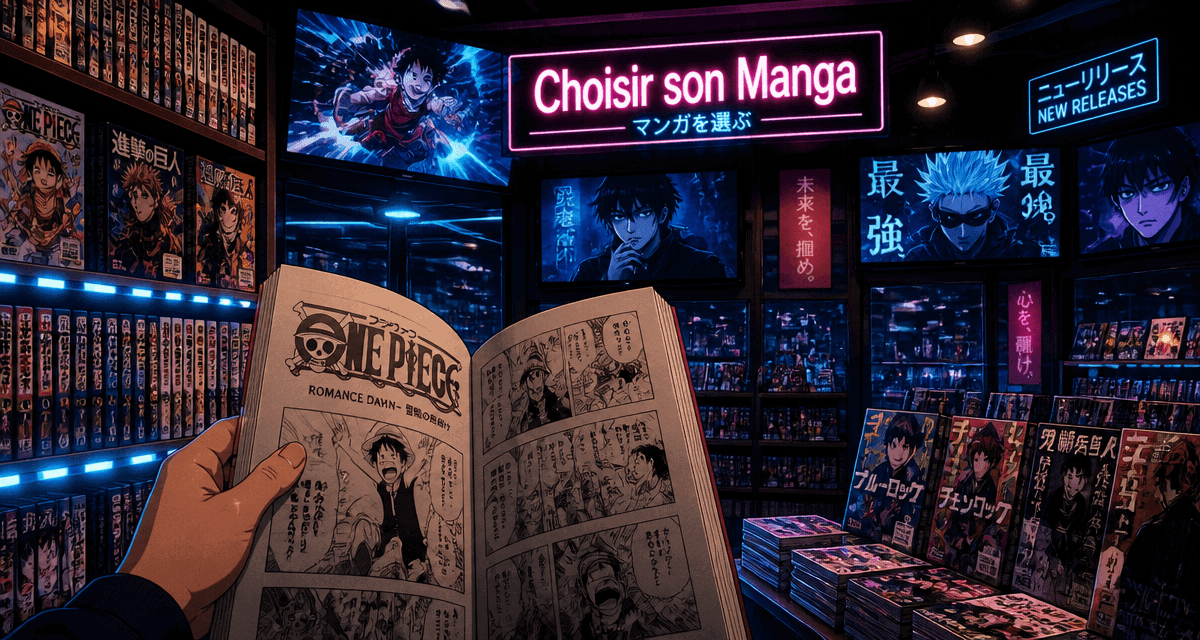 meilleurs mangas rayons librairie