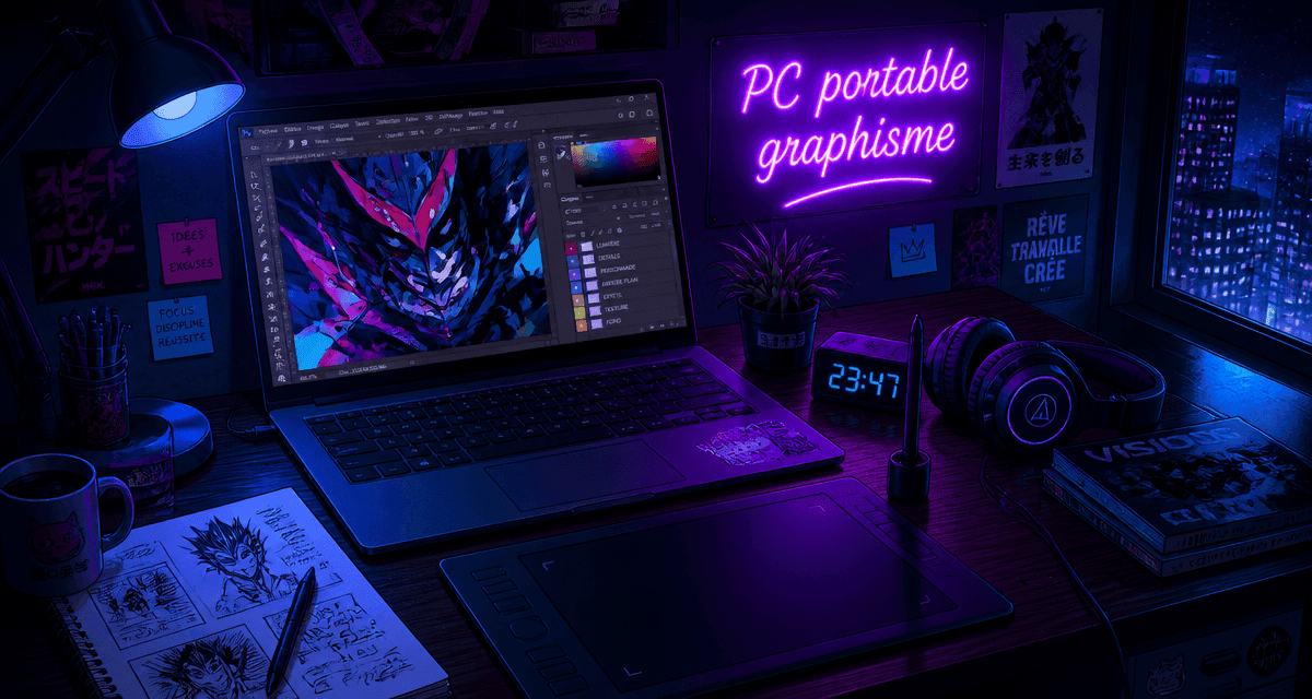 pc portable graphisme interface photoshop