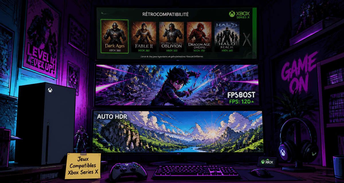 quel jeux compatible xbox series x sur trois écrans