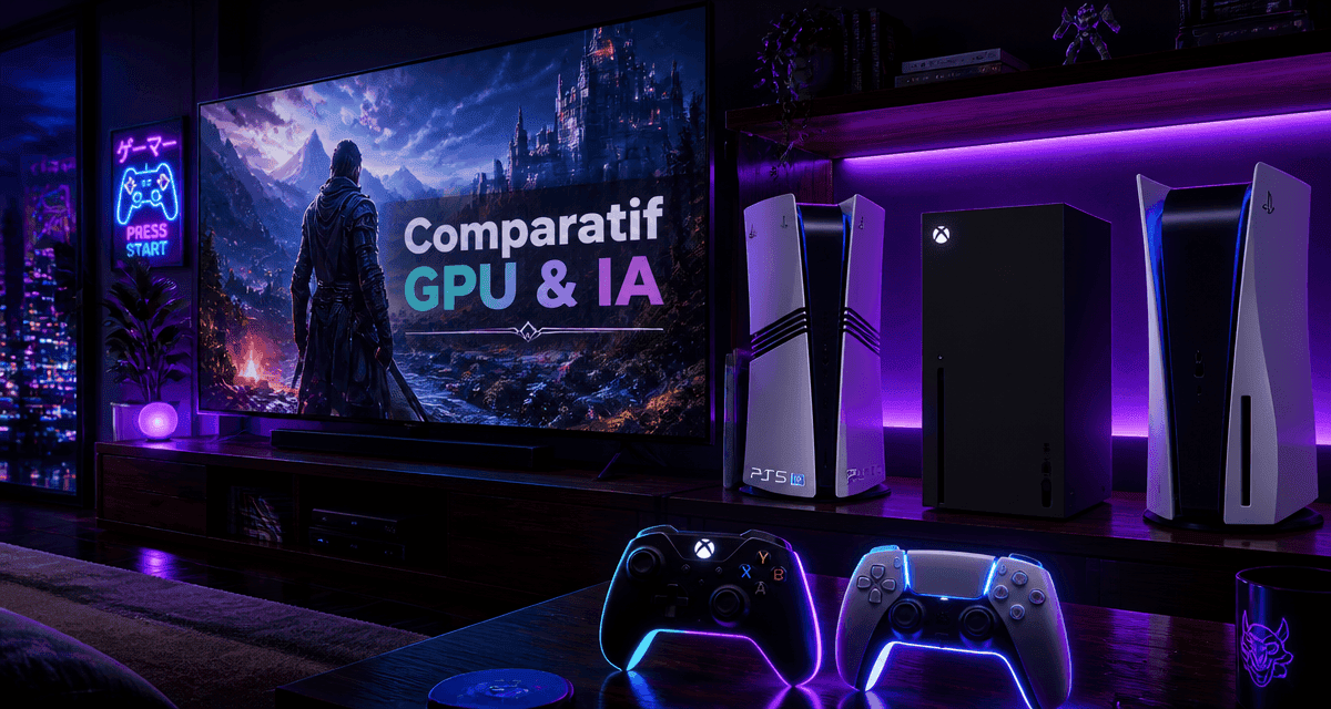 quelle est la console la plus puissante PS5 Pro Xbox Series X comparatif