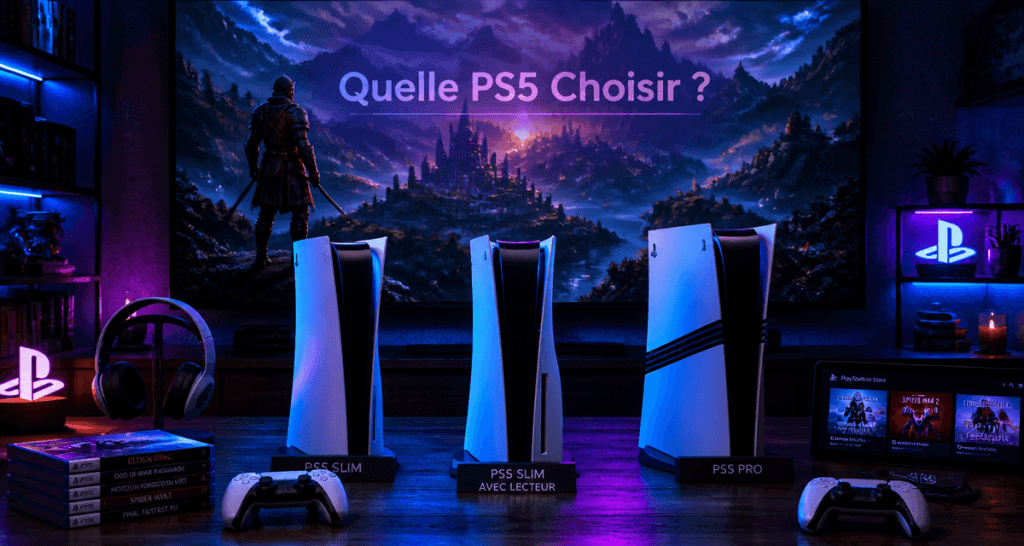 quelle ps5 choisir Slim ou Pro 2025