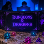 rpg d&d table dés carte