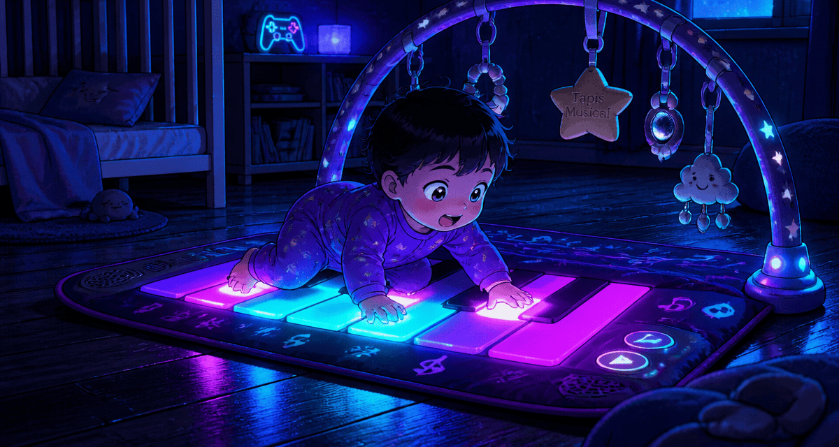 tapis musical lumineux bébé