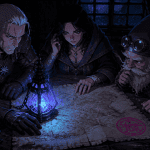 the witcher jeu de role groupe taverne carte