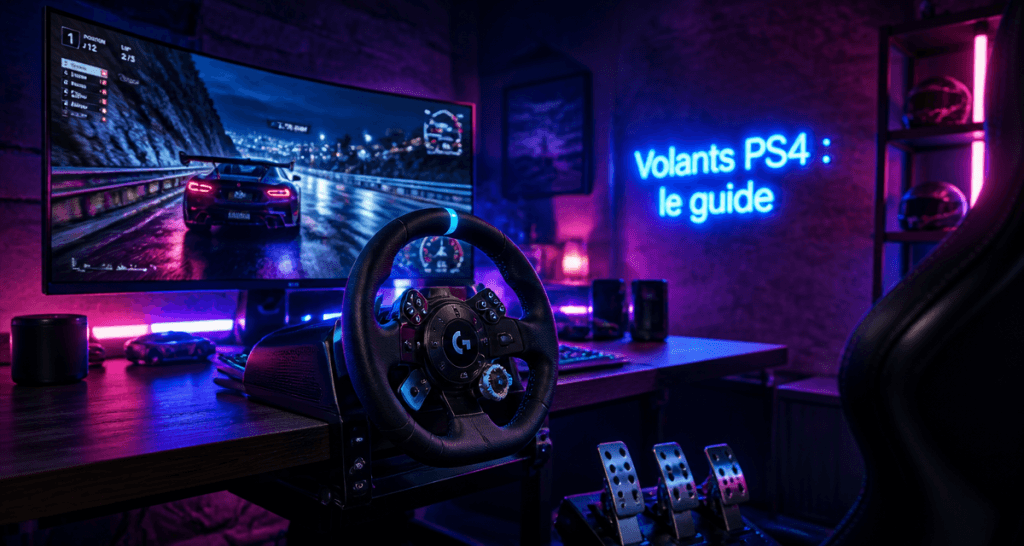 volant ps4 prix sur bureau gamer