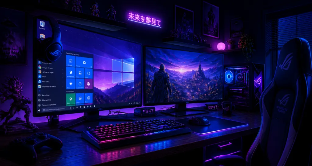 comment mettre 2 ecrans sur pc dans une chambre gamer