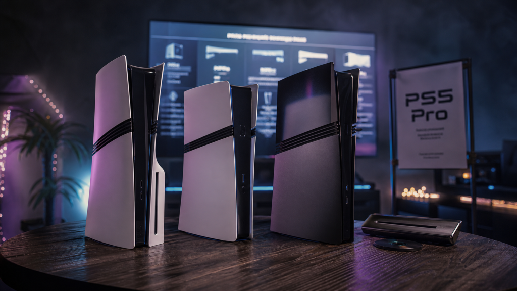 Difference ps5 : PS5 Slim vs PS5 Pro, comparaison technique