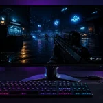 Ecran Alienware QD-OLED 0,03 ms, noirs profonds et réponse ultra-rapide