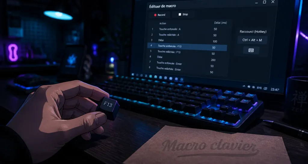 Macro pour clavier : 3 logiciels gratuits et réglage anti-bugs