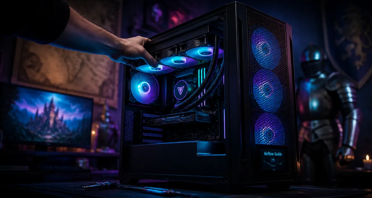 Meilleur boitier pc gaming avec airflow et AIO 360