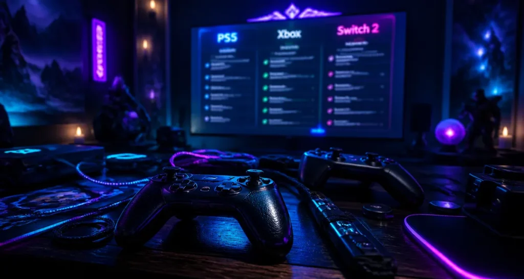 Meilleur console de jeux en 2026 : comparatif PS5, Xbox, Switch 2