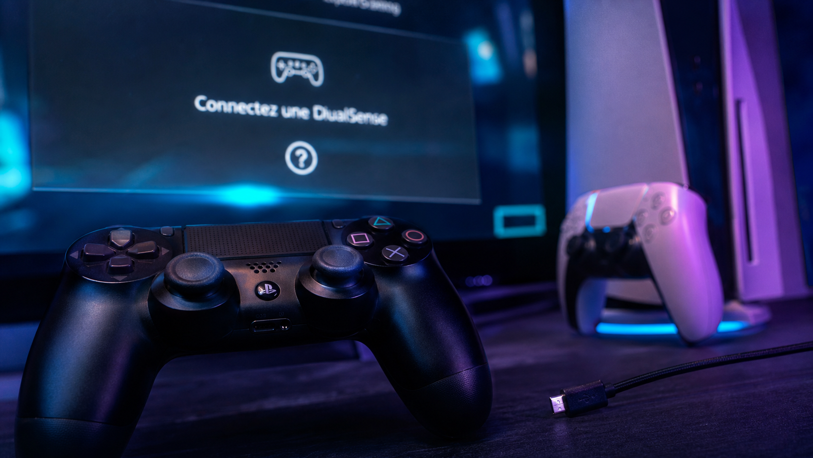 Peut on jouer avec une manette ps4 sur ps5 : DualShock 4 et message d’erreur PS5