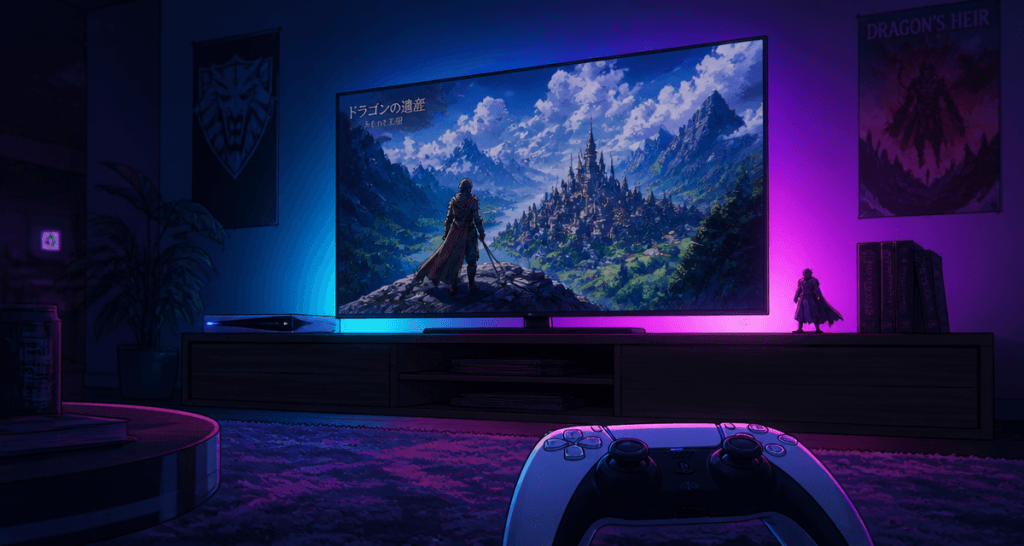 tv ps5 jeu image fluide