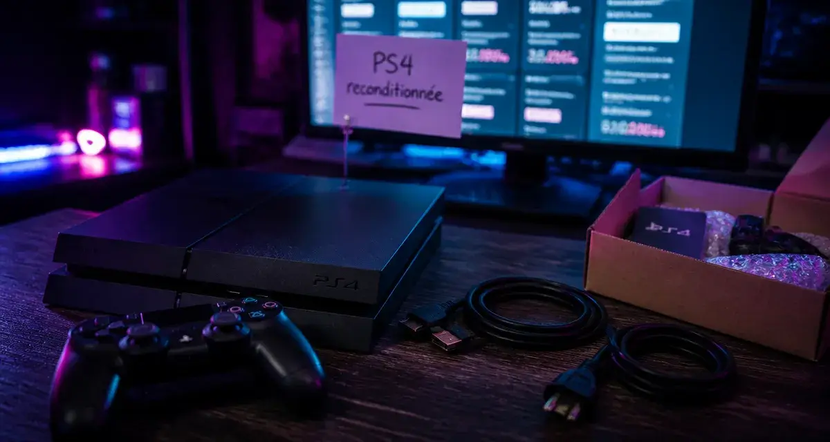 Combien coute la PS4 : neuf, occasion ou reconditionnée