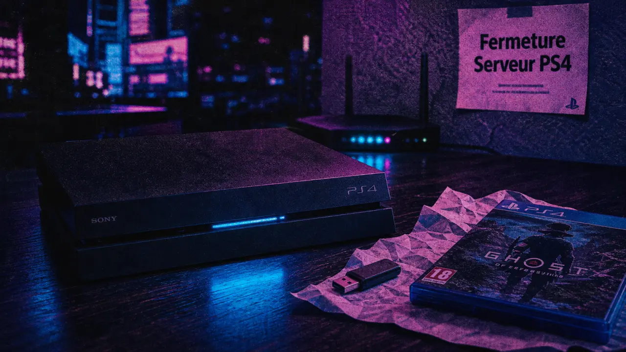 Fermeture serveur PS4 : console PS4 et jeux, impacts pour vos jeux