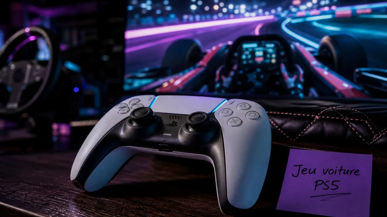 Jeu voitures PS5 : simulation, arcade ou karting sur PS5