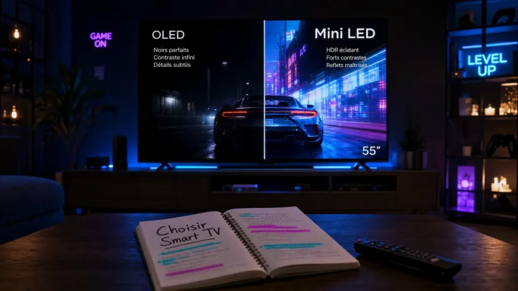 55 pouces, OLED et 120 Hz, le trio gagnant pour choisir la meilleure Smart TV