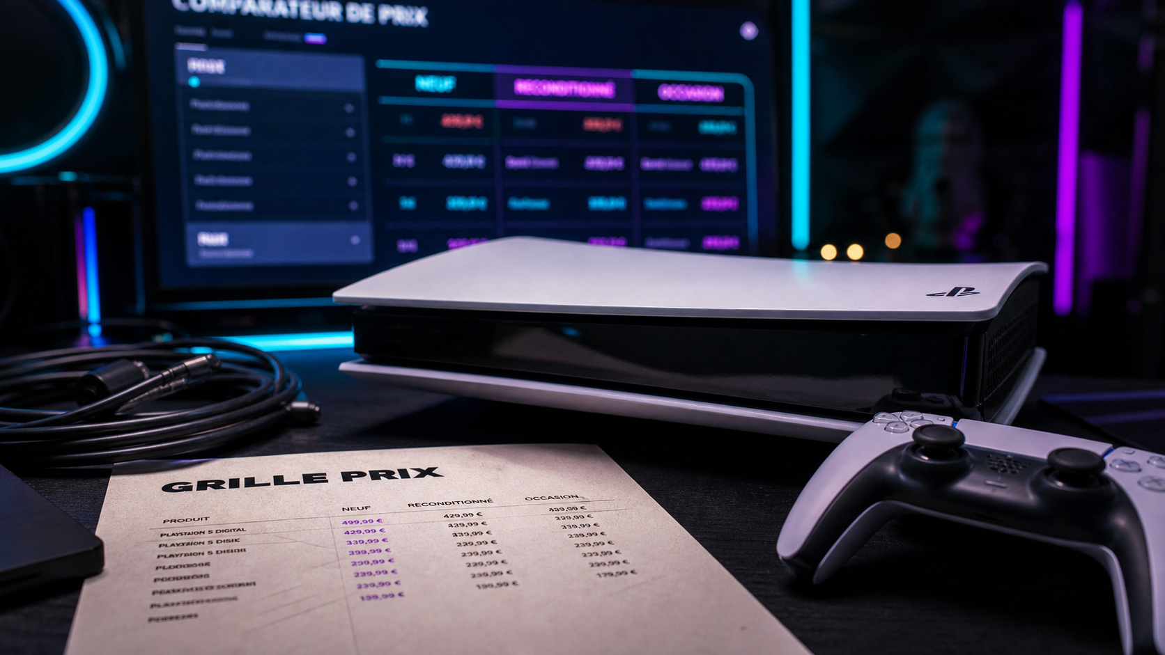 PS5 Digital prix : neuf, reconditionné, occasion