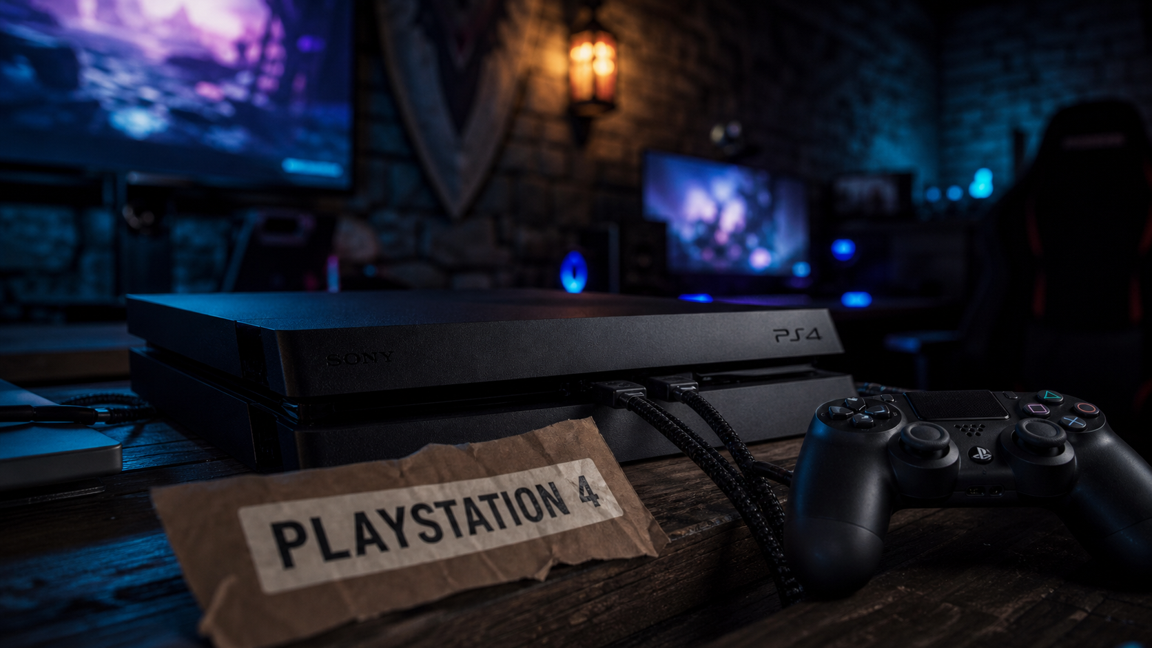 Quand est sortie la PS4, lancement historique, console PS4 noire