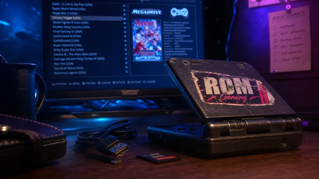ROM gaming : guide complet pour maîtriser l&rsquo;émulation et redécouvrir vos classiques