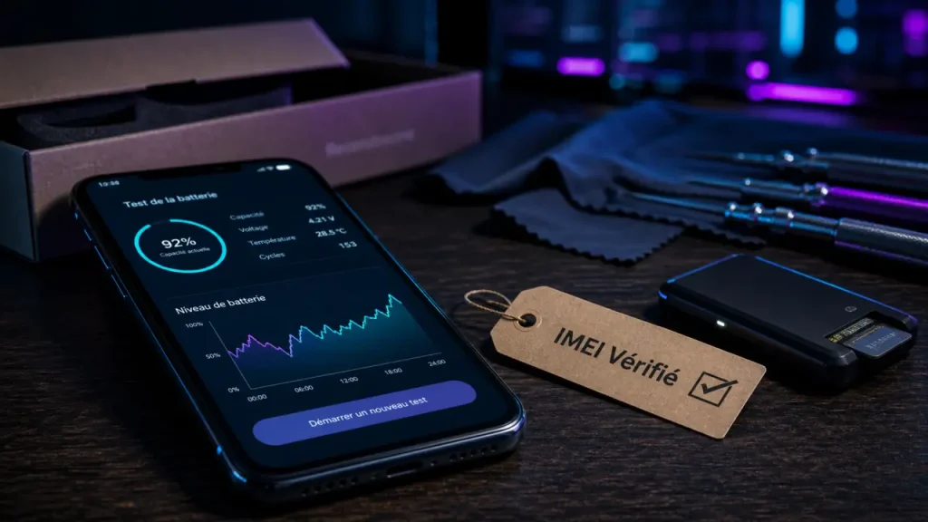 Smartphone reconditionné : batterie, IMEI, garantie, les vérifications qui font la différence